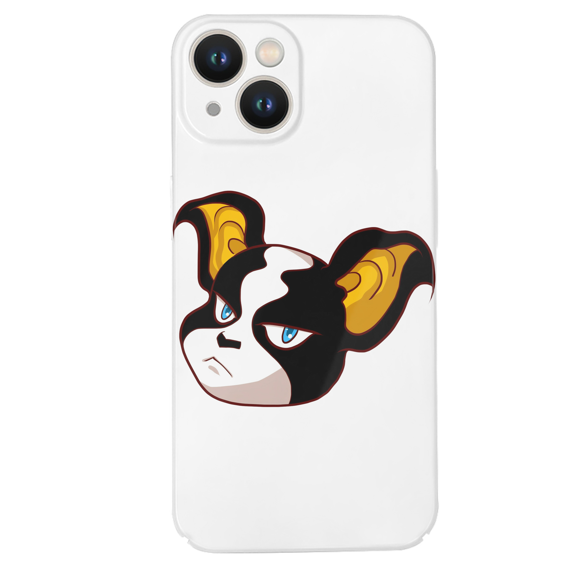 （画像用） ジョジョの奇妙な冒険 イギー JoJo's Bizarre Adventure Iggy 【iPhone 14シリーズ対応】ハードケース